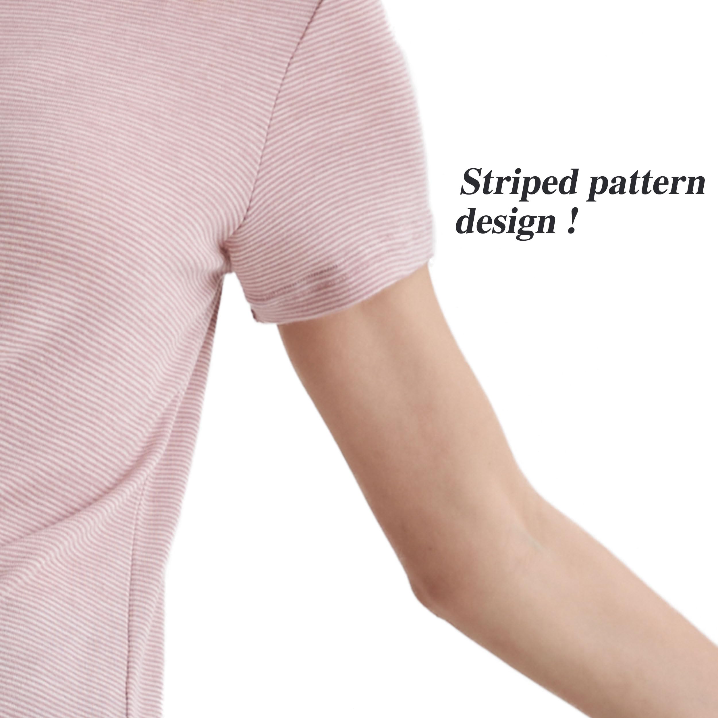 Merino Protect Camiseta 100% Lana Merino para Mujer Cuello Redondo Manga Corta Resistencia A Olores Capa Base para Viaje Senderismo Camiseta Interior