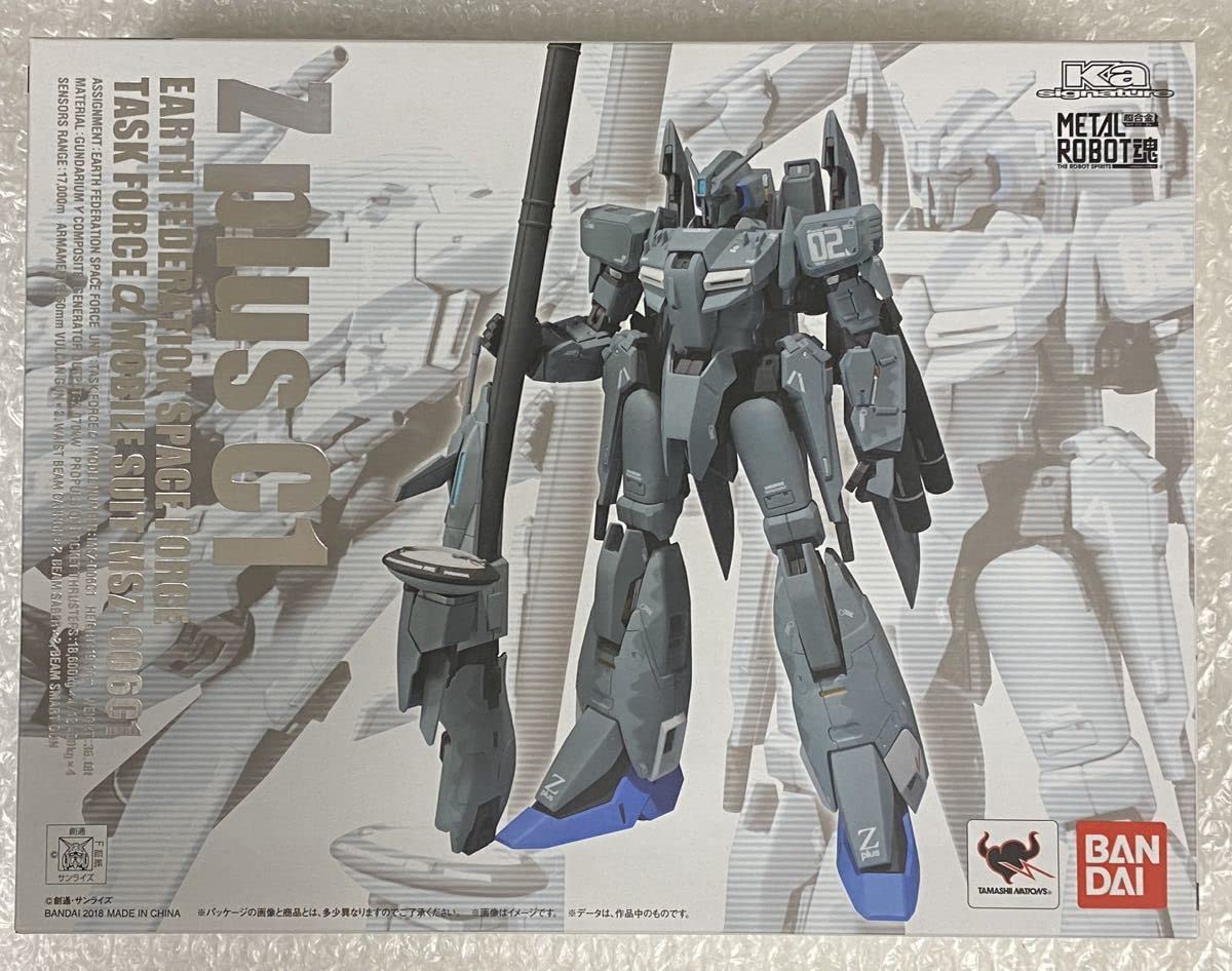 L ROBOT魂 メタルロボット魂 ゼータプラス Zplus 事実上の再販で品質改善？【ガンダム・センチネル】METAL ROBOT