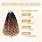 YEWELL Goddess BoxBraids Crochet Hair 10\'\' Boho Crochet BoxBraids With Curly Ends,9 Packs Bohomian BoxBraids Crochet Hair For Black Women Pre Looped BoxBraids Crochet Hair (10\'\',1B/30/27)