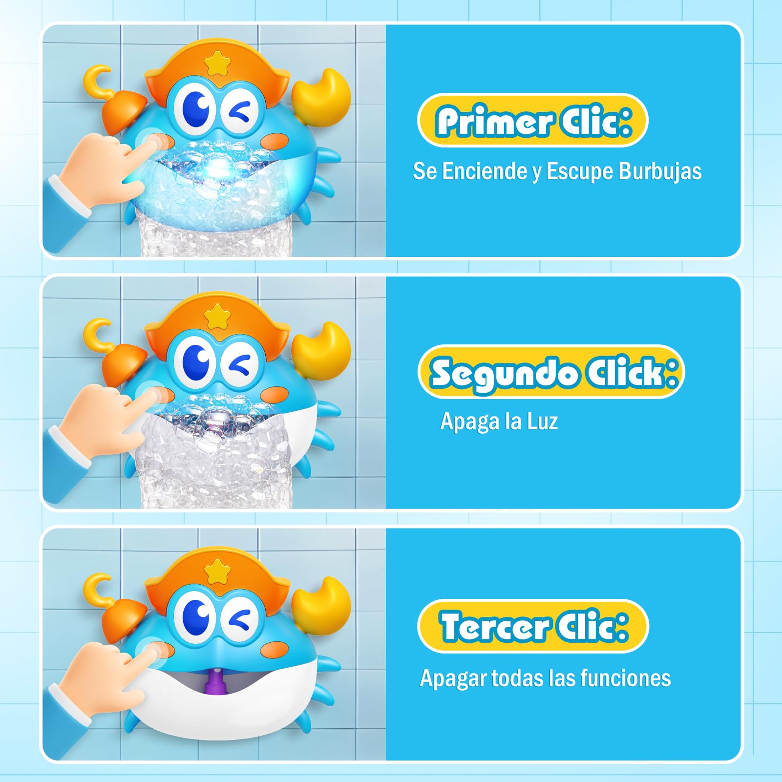 iKidiki Juguetes de baño para bebés a partir de 1 a 5 años, niña joven, máquina de espuma, bañera, regalo de cumpleaños para niñas