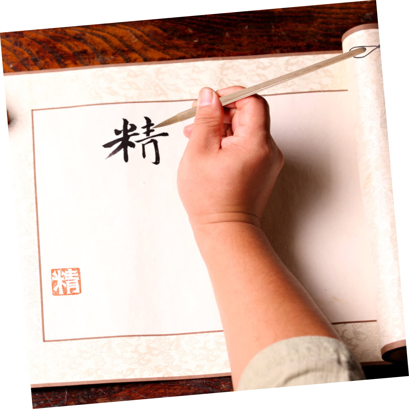 HOMSFOU 5 Set Pennello Calligrafico Completo Per Principianti Accessori Per Scrittura E Per Calligrafia E 3 Pezzi * 5