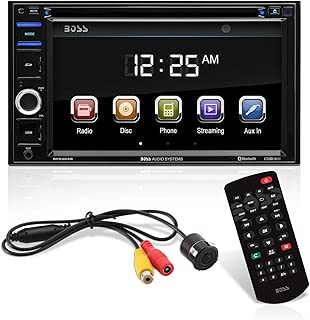 BOSS Audio Systems BVB9364RC Car DVD Player - Double Din, Bluetooth Audio and Hands-Free Calling, 6.2 Inch Touchscreen LCD, MP3, CD, DVD, USB, SD, AUX in, AM/FM Radio, Rearview Camera Included - coolthings.us