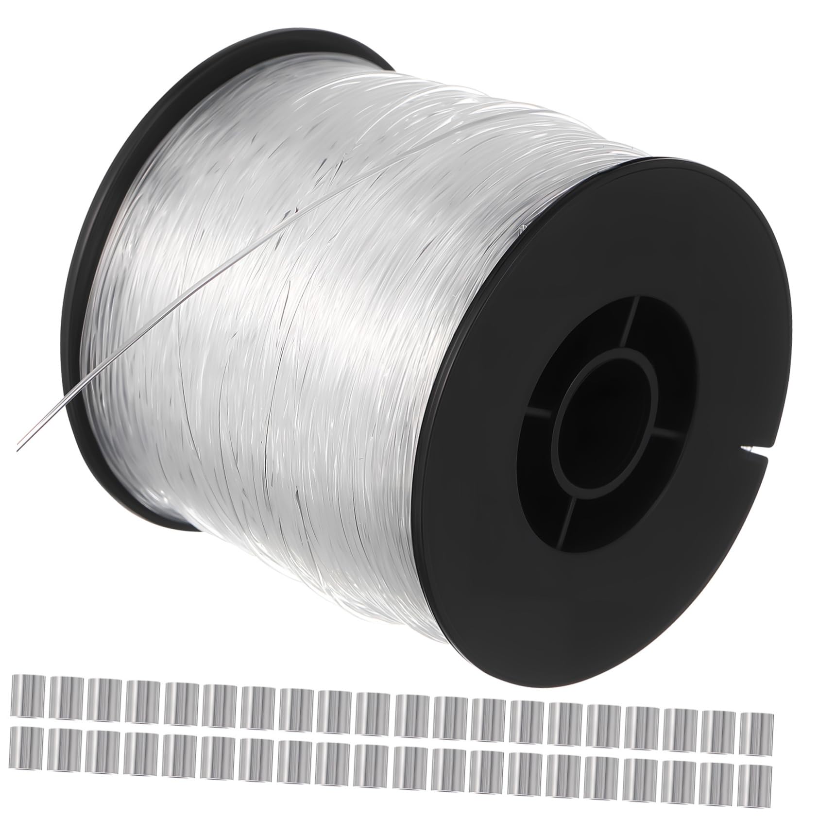 ULDIGI 200m Nylon Fishing Wire Invisibile String for Crafts Hanging Decor High Strength Durability Saltwater Freshwater Fishing Line