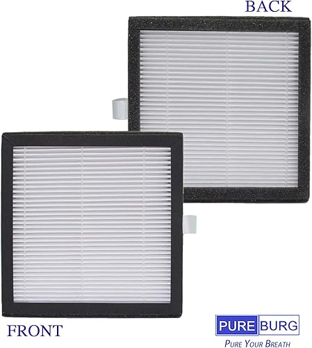 Miniatura 5 de PUREBURG Filtro de repuesto compatible con Afloia AQ8 Q8 y Honati Hysure Q7, Tenergy Sorbi deshumidificador 2 en 1 (33.8 fl oz), paquete de 3 HEPA