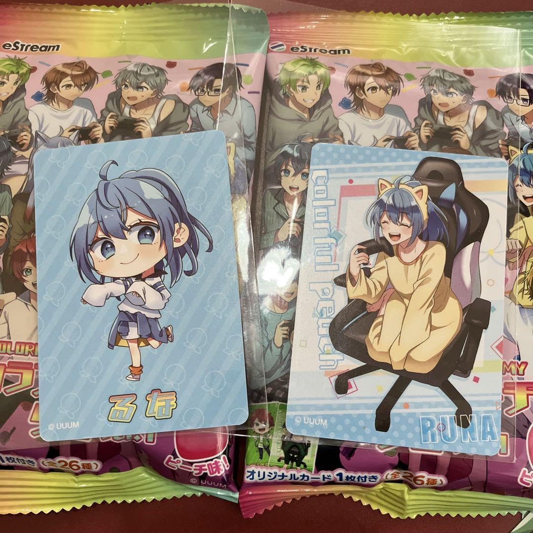 Amazon.co.jp: カラフルピーチ からぴち カラピチ るな グミのみ