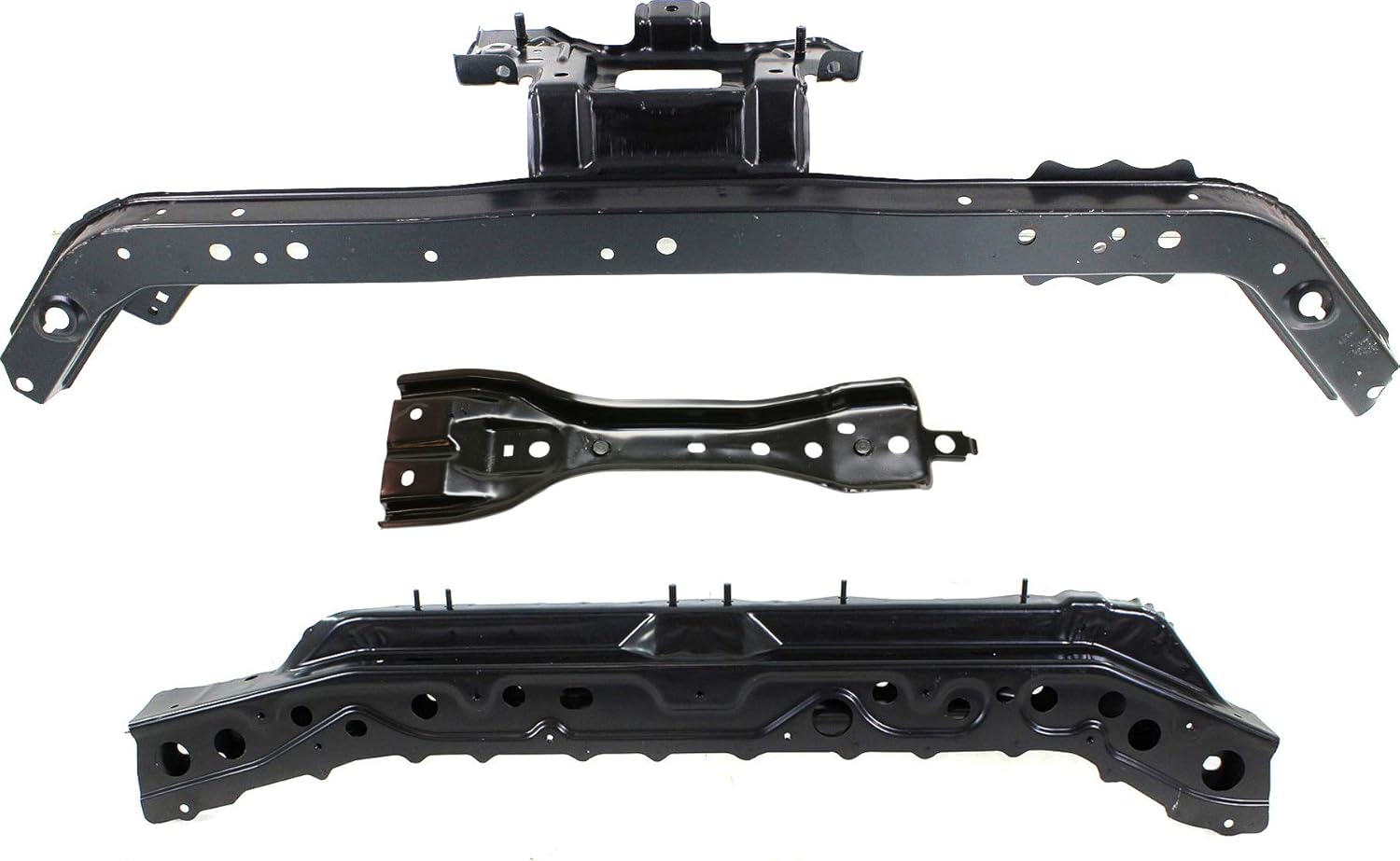 Garage-Pro Radiator Support Compatible with 2013-2014 Nissan Sentra Set of 3 Lower Crossmember Upper Tie Bar and Center