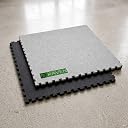 Draven® Reversible Interlocking Foam Exercise Mat – 107cm x 107cm | Puzzle Tiles for Gym, Home Workouts, Yoga, Kabaddi & Kids Play Area | Anti-Slip Floor Protection Mat Grey & Black (25mm - 6Pcs) gallery image