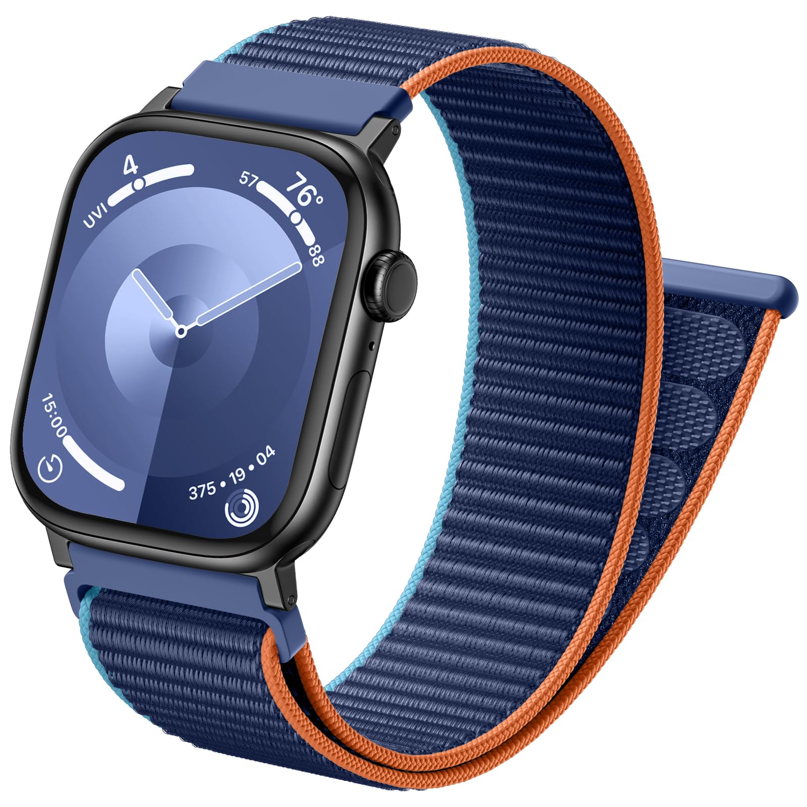 Netolo Sport Loop Band Kompatibel mit Apple Watch Armband 40mm 41mm 38mm 42mm Herren Damen - Nylon Armbänder für iWatch Series 11 10 9 8 7 6 5 4 3 2 1 SE SE 3