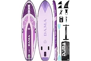 Premium, Durable, Wide 33” SUP Board for Both Yoga and Pets