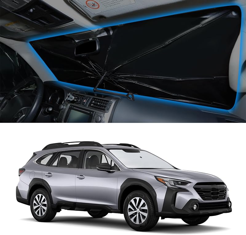 Protetor Solar para Para-brisa em Formato de Guarda-chuva YYCKE para Subaru Outback SUV 2020–2025