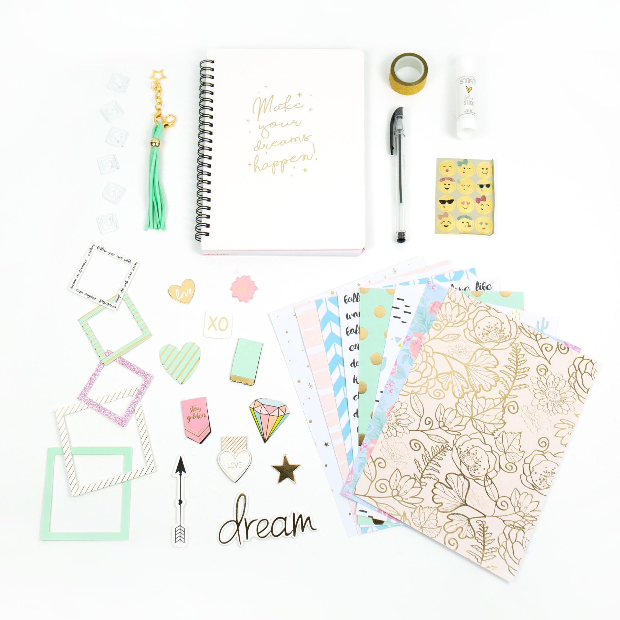 STMT D.I.Y. Dreamers Become Doers Journaling Set, Stationery Set, Bullet Jour...