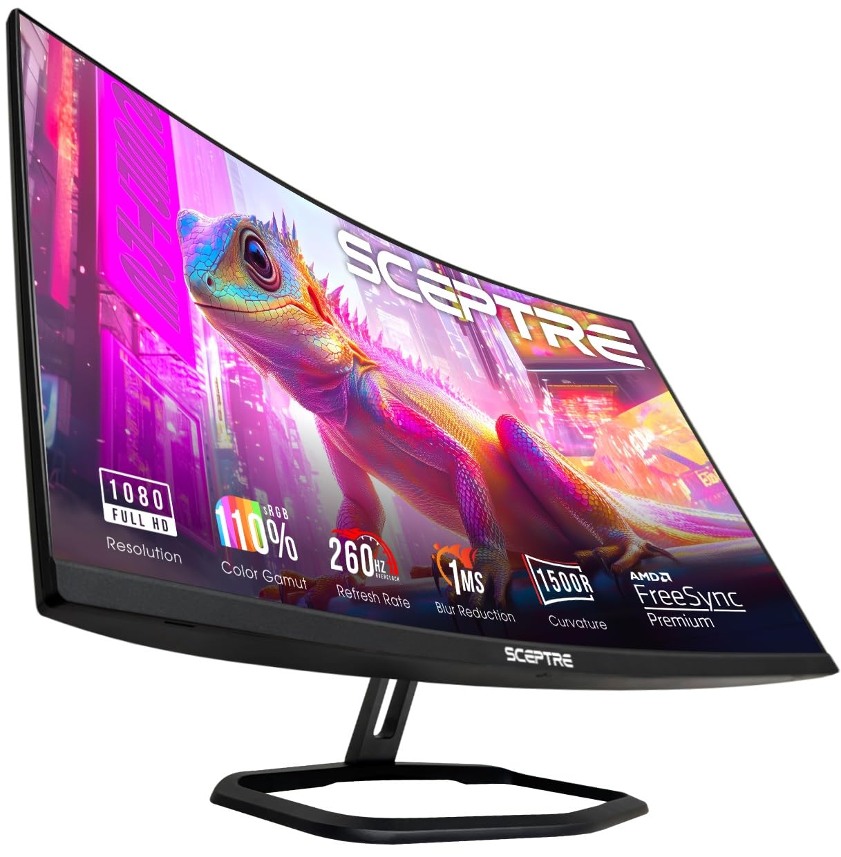 SCEPTRE カーブゲーミング32インチモニター Amazon.com: Sceptre Curved 32