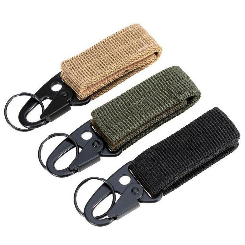 Amazon | MOLLE/PALS対応 キーパーホルダー 3個セット ベルト カラビナ