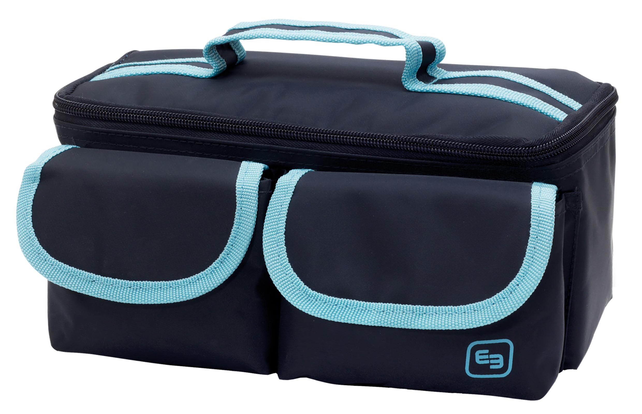 ELITE BAGS Ampoule Holder, Isothermal CARRIER_BAG_CASE for Blood Samples, 4.8 Liters, Blue, Modern Style