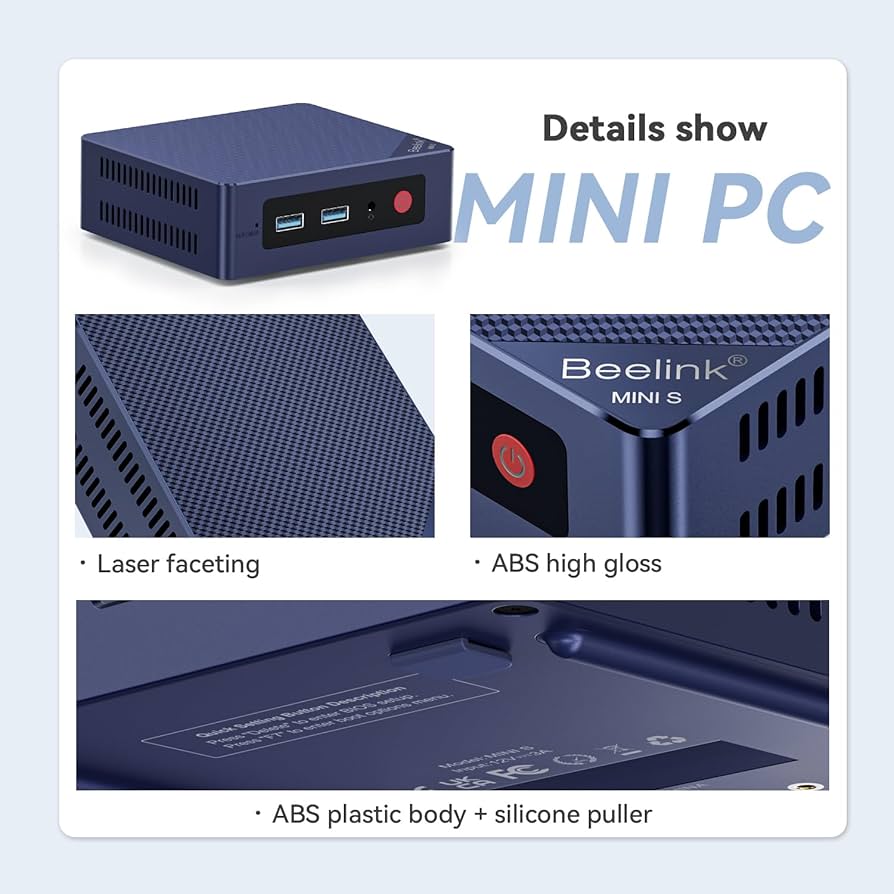 Amazon.com: Beelink Mini PC, Mini S12 Intel 12th Gen 4-Core N95(up Amazon.com: Beelink Mini PC, Mini S12 Intel 12th Gen 4-Core N95(up