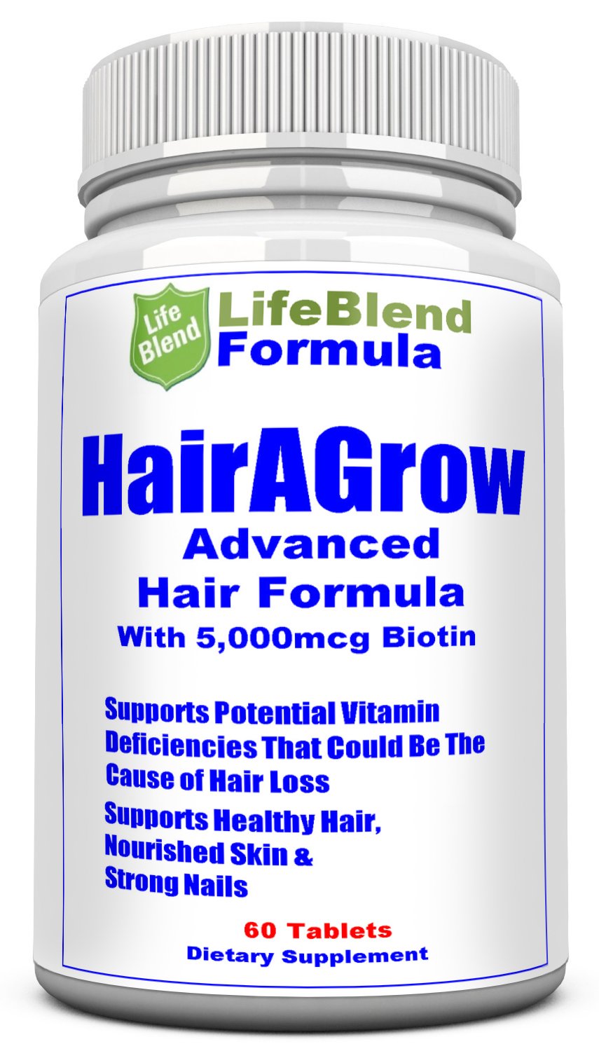 Advanced Hair Growth Formula for Longer, Stronger, Healthier Hair - Scientifically Formulated with Biotin, Keratin, Bamboo for Silky & Soft Hair, Glowing Skin and Strong Nails