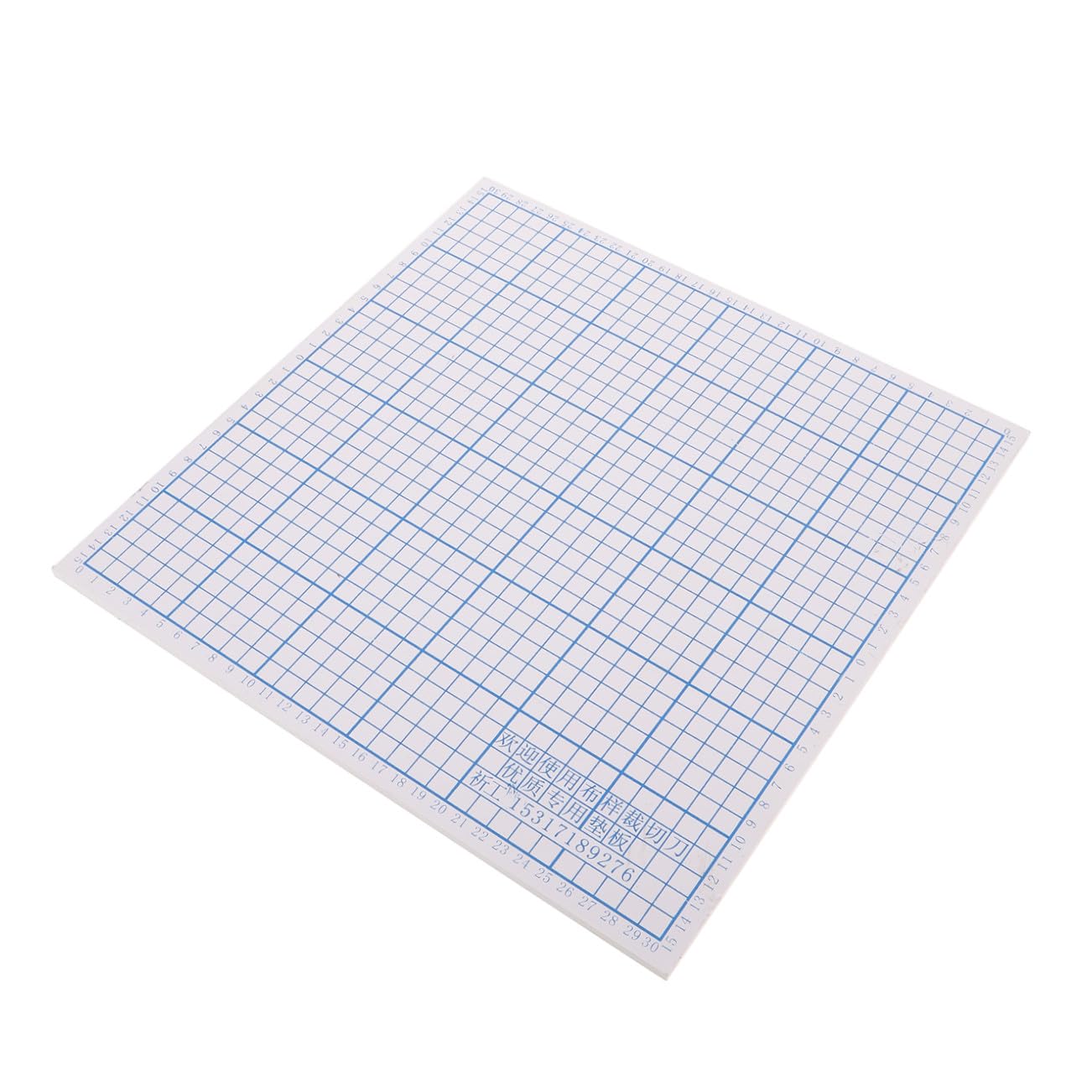 POPETPOP Tappetino da Taglio di Precisione per Macchina da Cucito in PVC ad Alta Durezza 30 CM Griglia Antiscivolo per Sartoria e Cucito Artigianale
