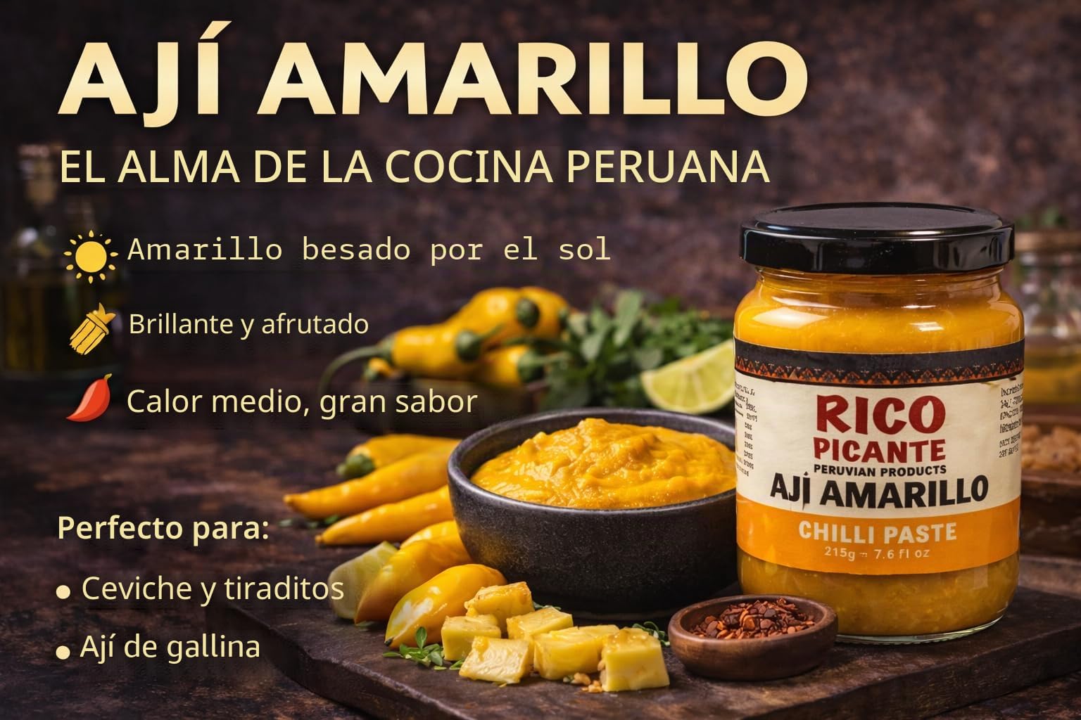 Pasta Aji Amarillo (paquete de 2)