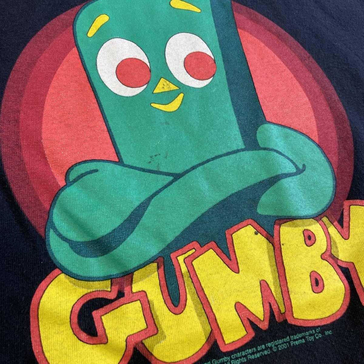 Amazon.co.jp: 00s GUMBY ガンビー Tシャツ XL ブラック キャラクター