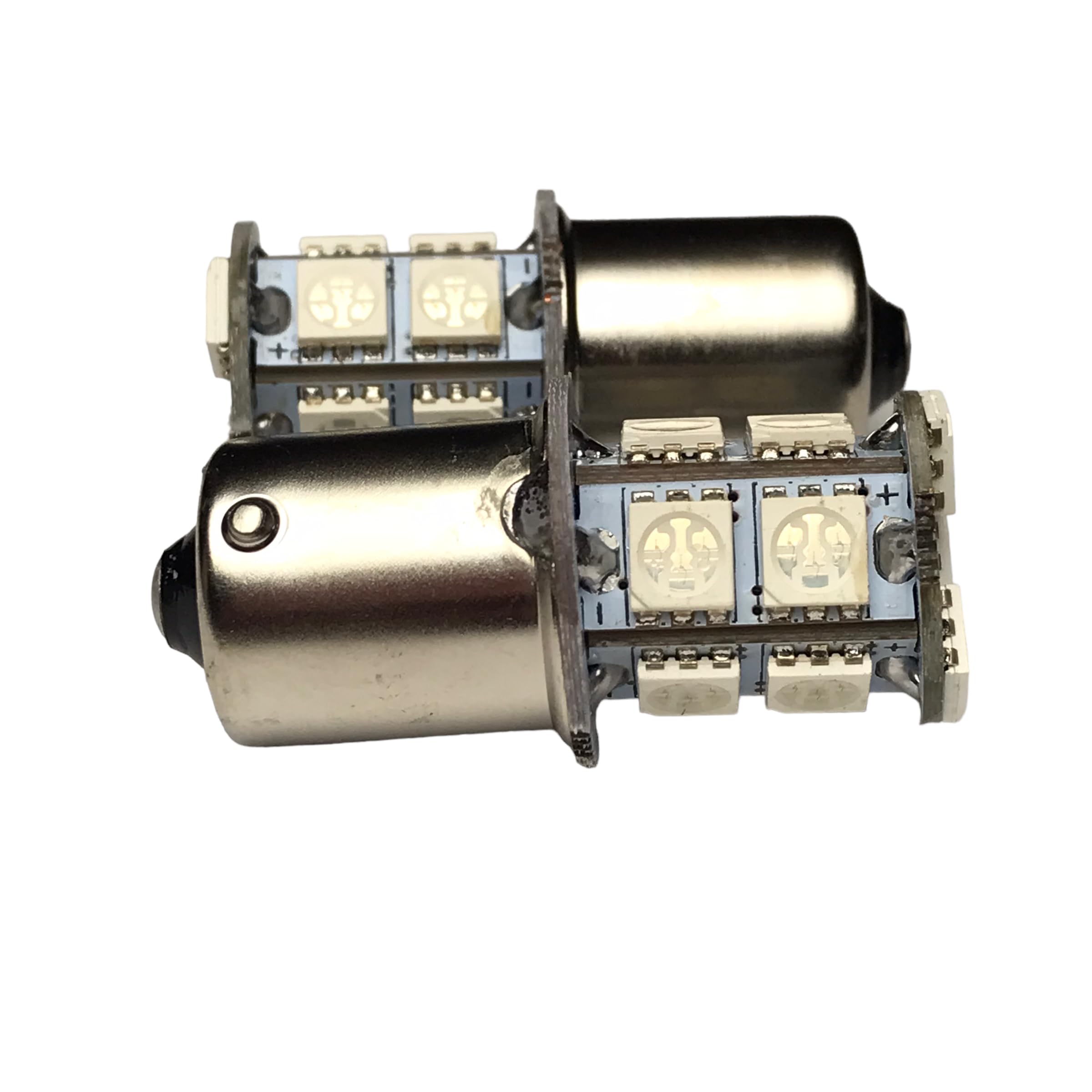 Amazon | 緑 13連 2個セット 24V用 LED S25/BA15S 180° シングル球