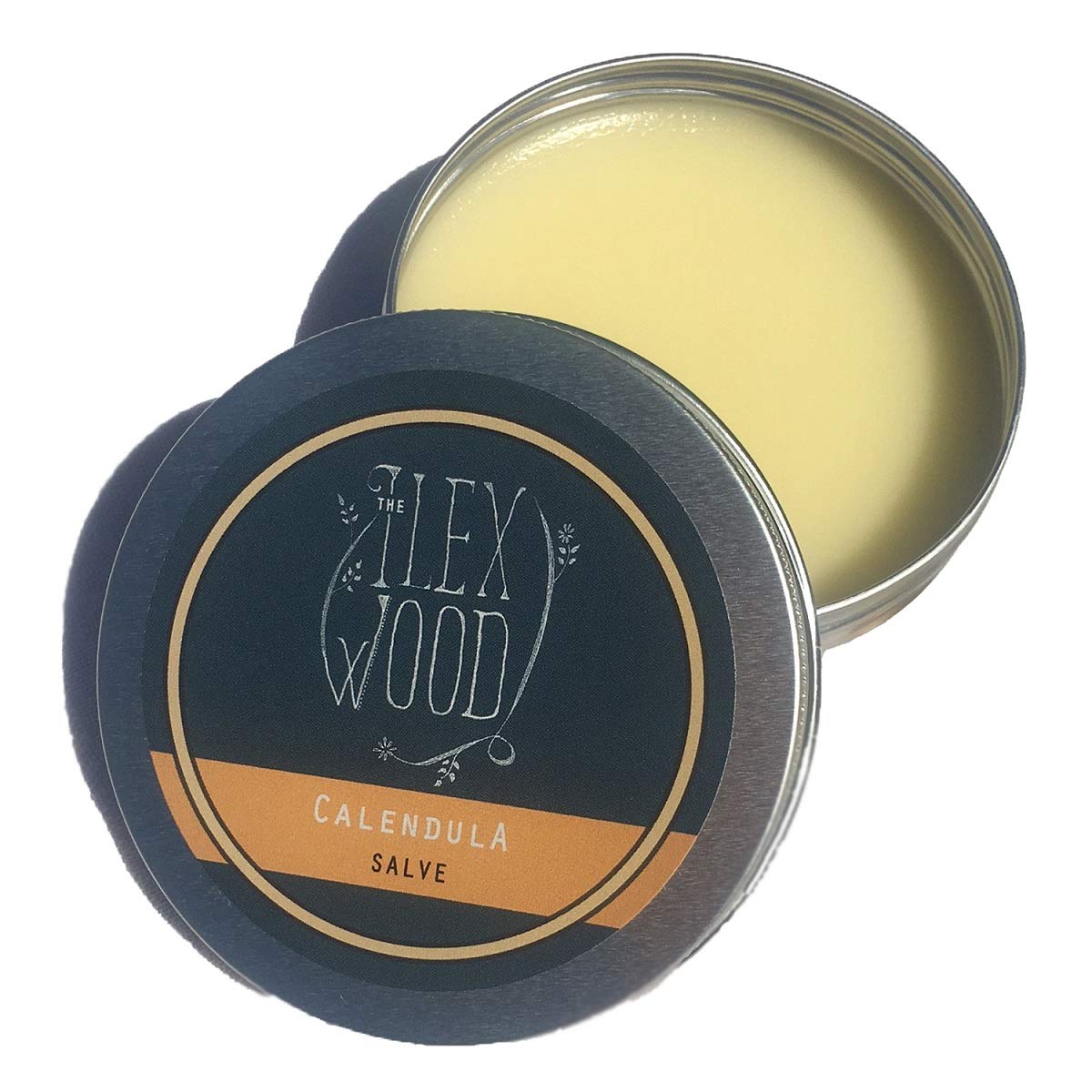 The Ilex Wood - Calendula Salve - all natural balm, itching, dry skin, eczema, chapped hands, palm oil free, cruelty free, plastic free, moisturising, handcrafted in the UK - 100ml