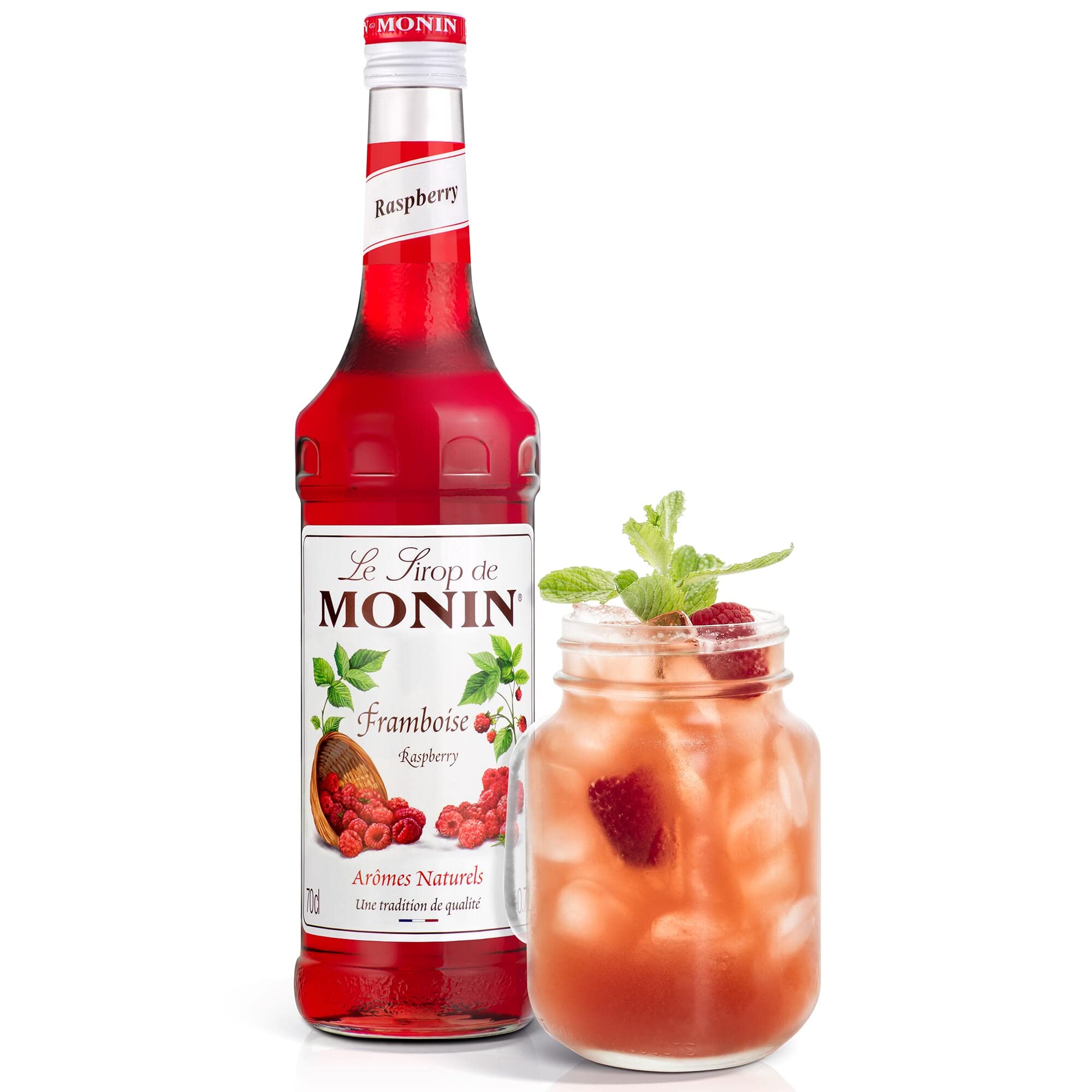 Monin Himbeersirup – 6 x 70 cl