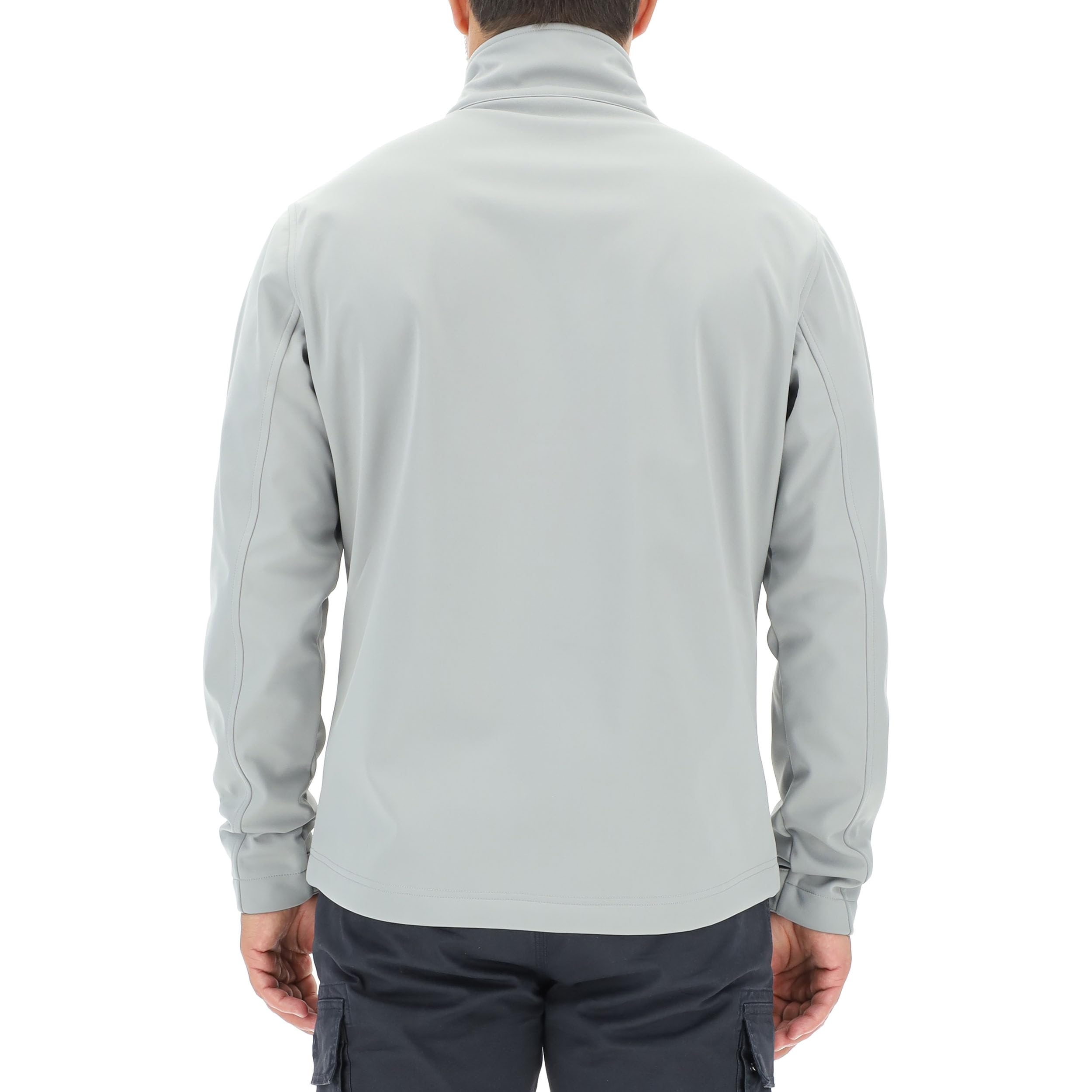 Jeep J Giacca Softshell Uomo Tasche Zippate - Piccola Stampa Jeep J23w Giacca Uomo
