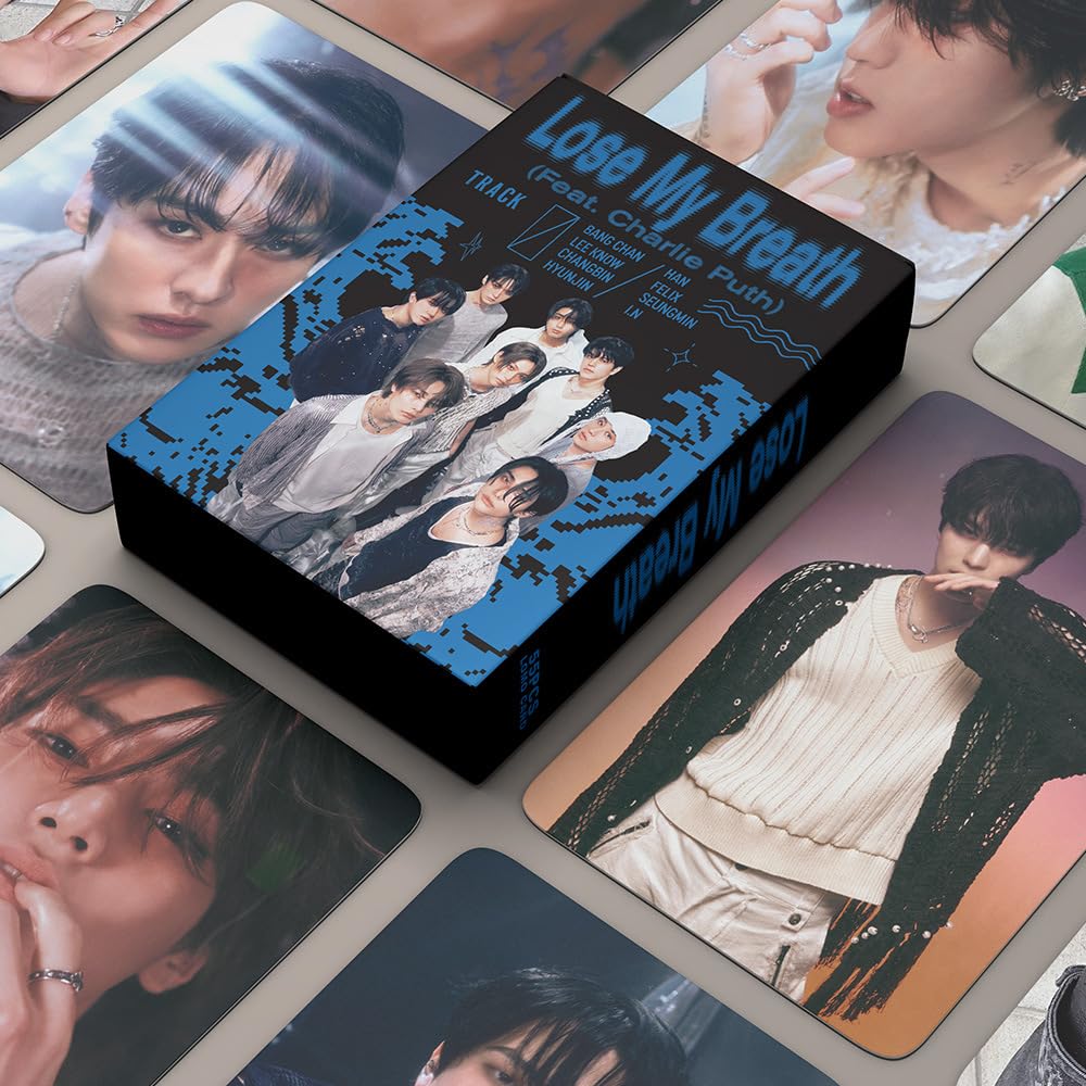 Generic 55 Pcs New Album Lose My Breath Lomo Cards for Stray-Kids