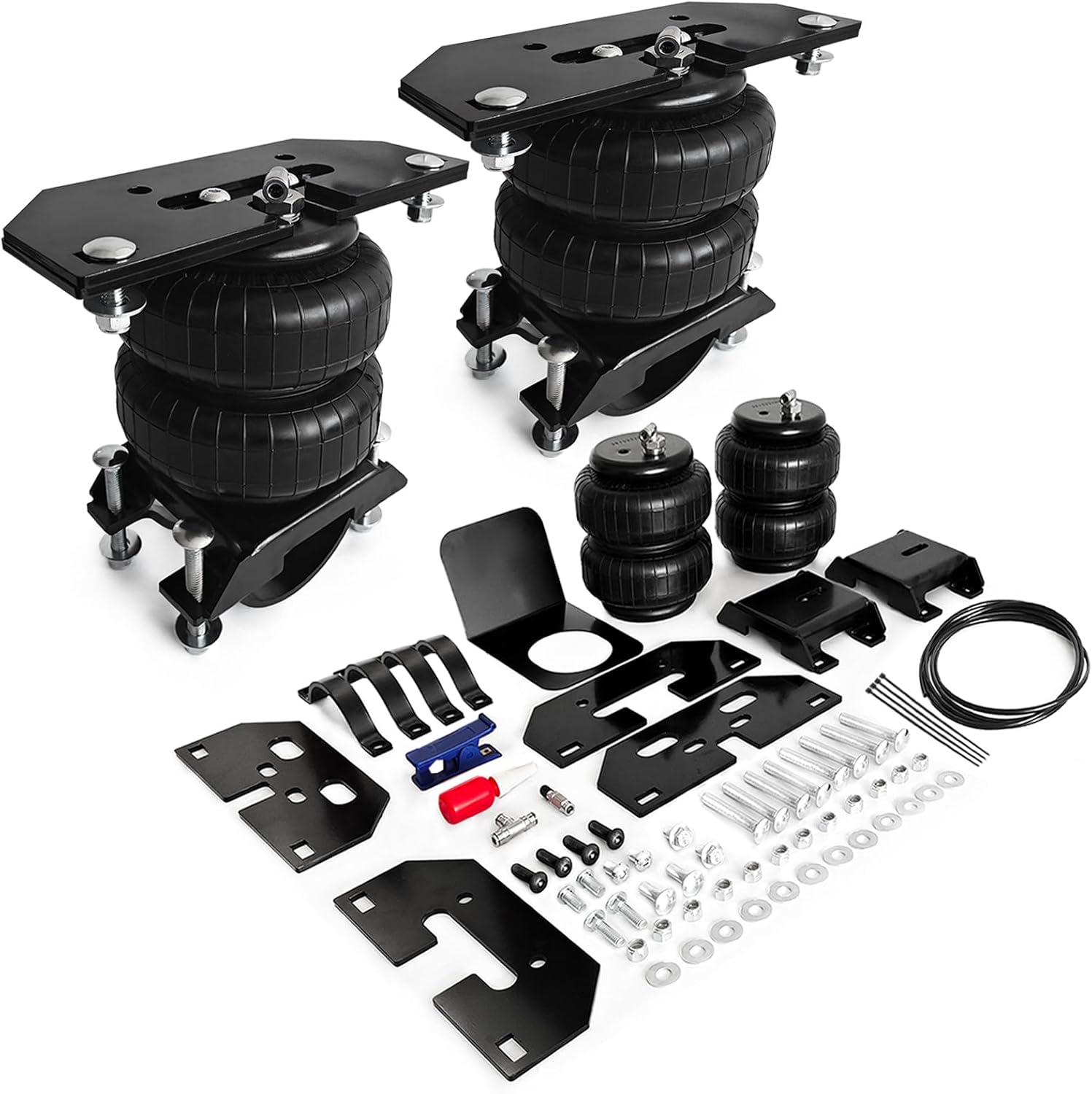 2PCS Air Spring Bags Suspension Kit for 2003-2013 Dodge Ram 2500 and 3500 2WD/4WD Pickups with 8 Lugs Rear Helper Bag Spring Towing 5000 lbs (7X1240)