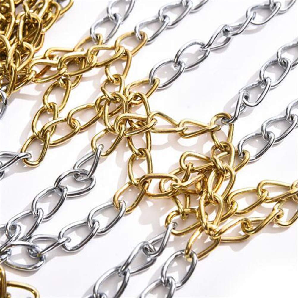 Basketballnetz mit Stahlkette, 12 Verschlussreifen, zweifarbiges Metall, Basketballnetz