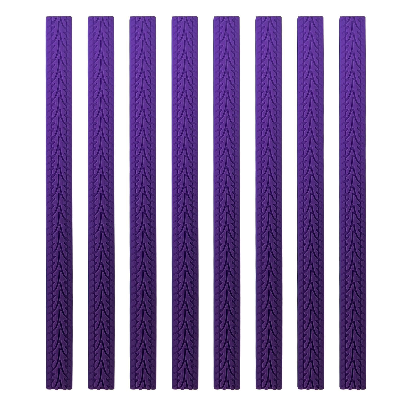 Protezione ruota bagaglio copriruota ruota bagaglio copertura ruote in | silicone 8 pezzi copertura protettiva in silicone per ruota filatore bagagli da viaggio, viola., Se référer au