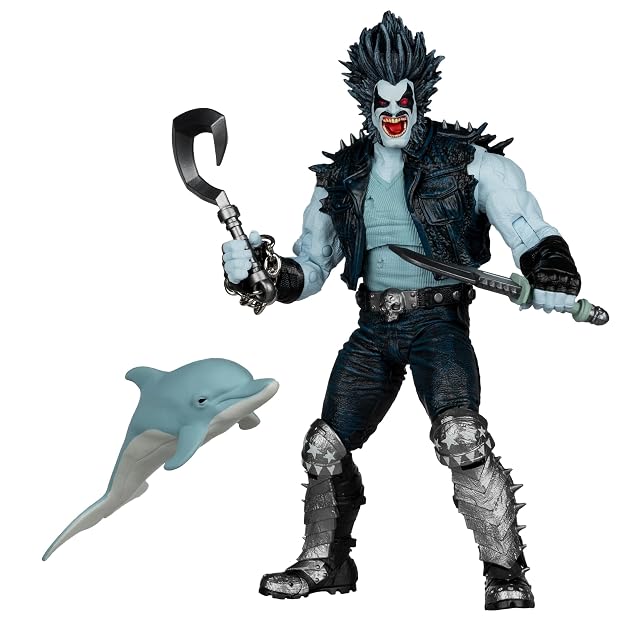 McFarlane Toys - DC Multiverse Lobo (DC Classic) Figura de acción de 17,78 cm Edición Coleccionista…