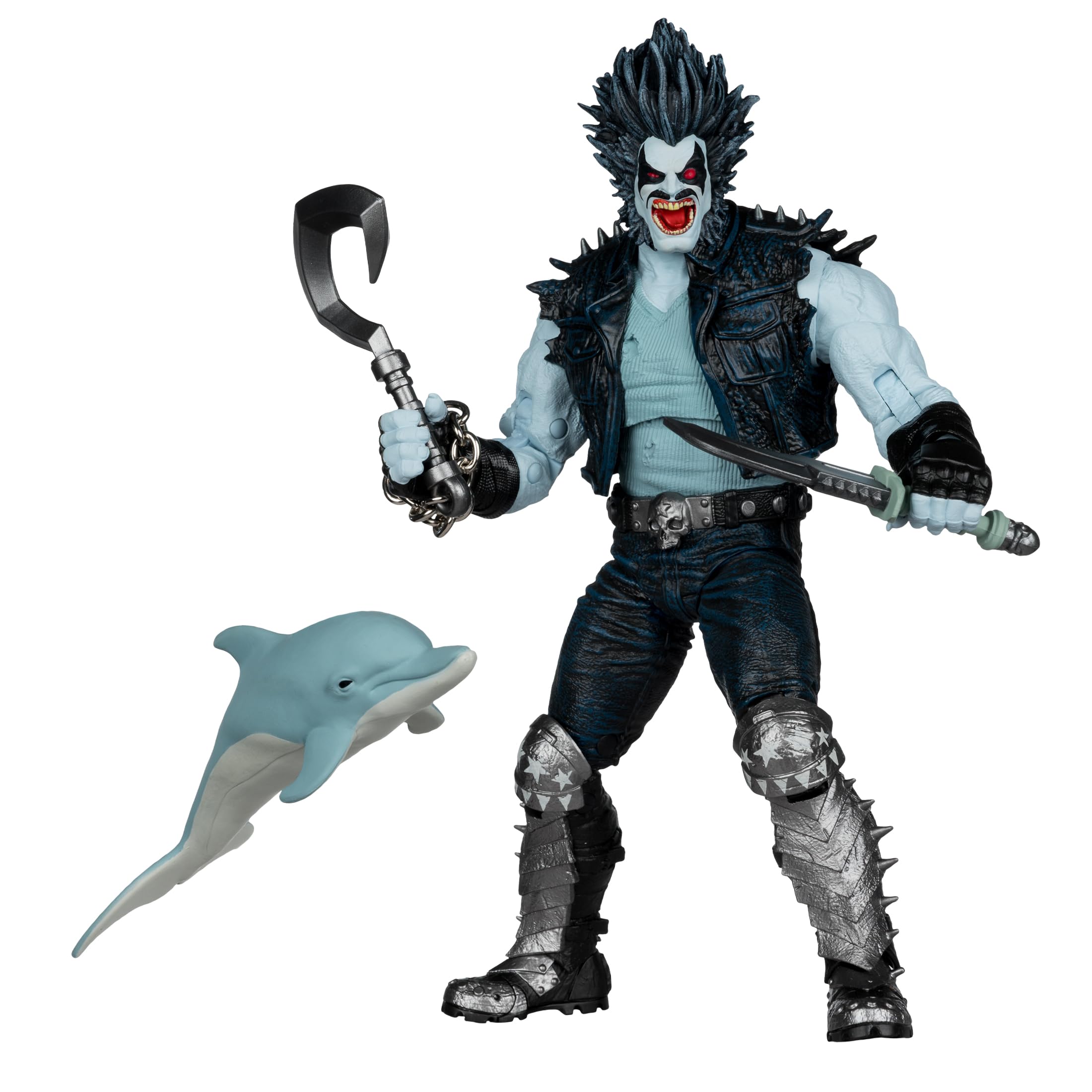 McFarlane Toys DC L'ultimo Czarniano LOBO Action Figure Platinum Edition