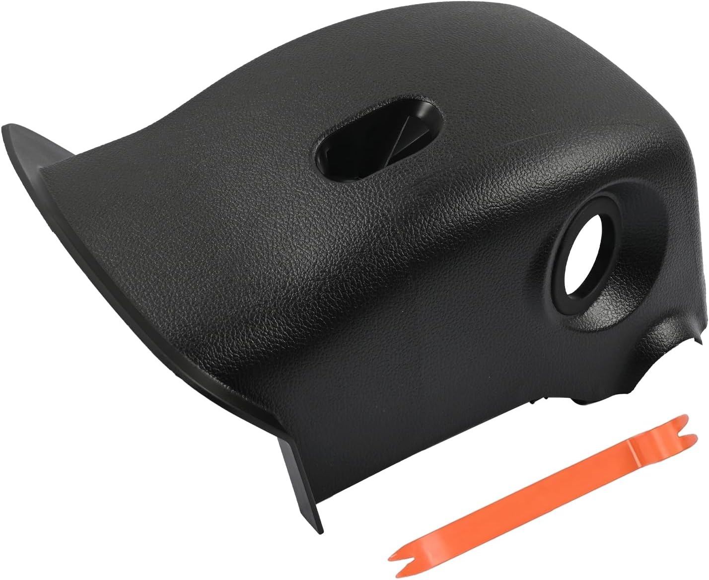 Lower Steering Column Cover w/Key Start Hole Fit for Kia Forte / Forte5 / Forte Koup 2014 2015 2016 2017 2018 Lower Shroud Cover w/o Push Start 84852-A7250WK 84852-A7250
