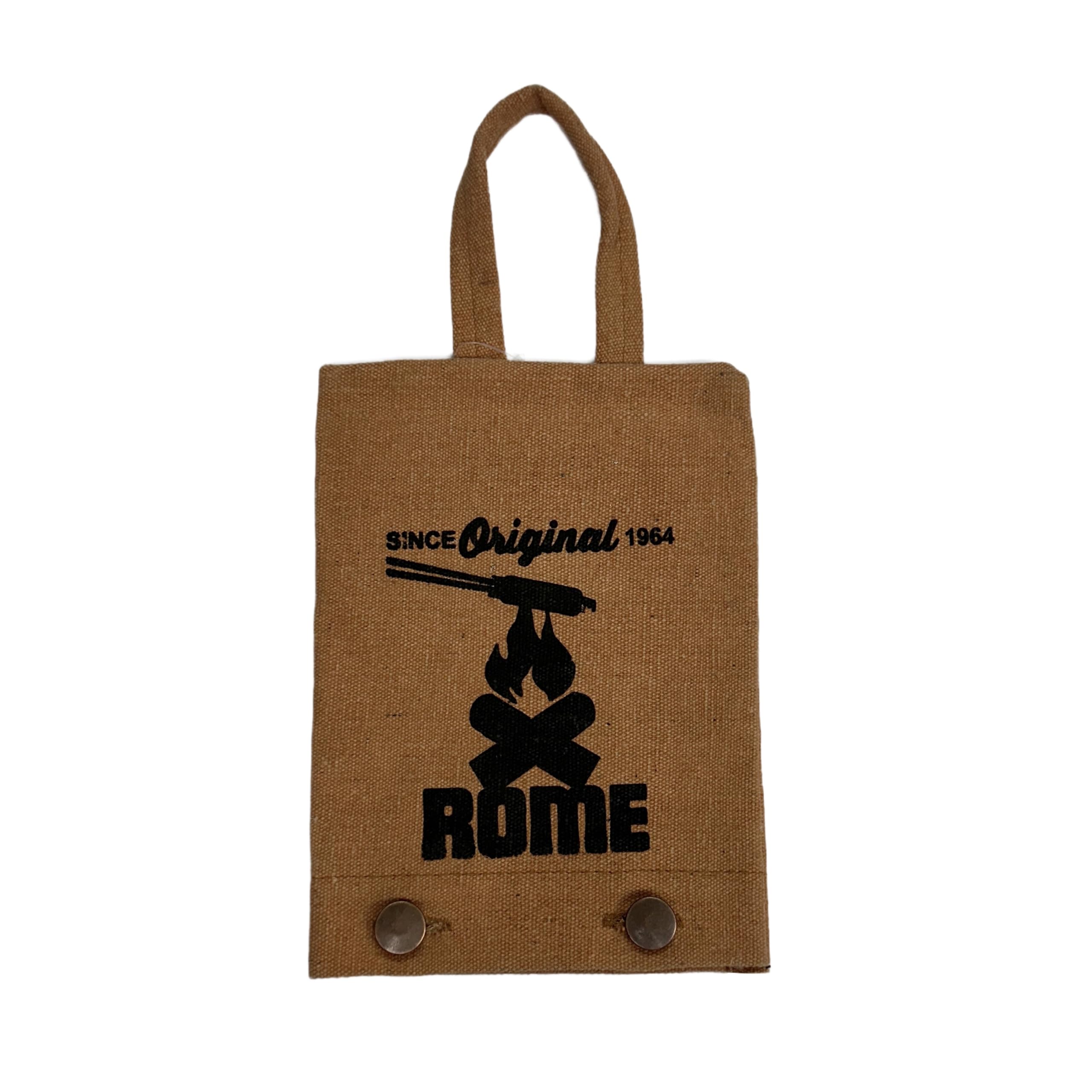 Rome Industries Inc 1997 Single Pie Iron Storage Bag,Beige,7.5" x 6"