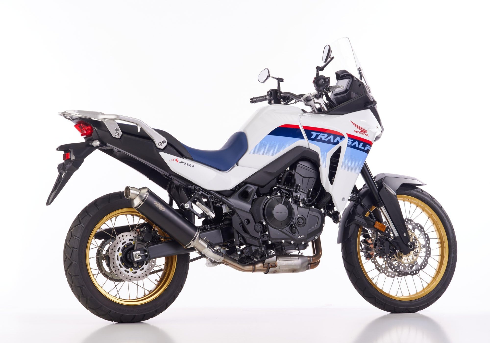 SHARK Sportauspuff kompatibel mit HONDA | XL750 Transalp | Typ RD17 | 755 ccm | Baujahr 2025-2025 | SHARK Trophy Slip on