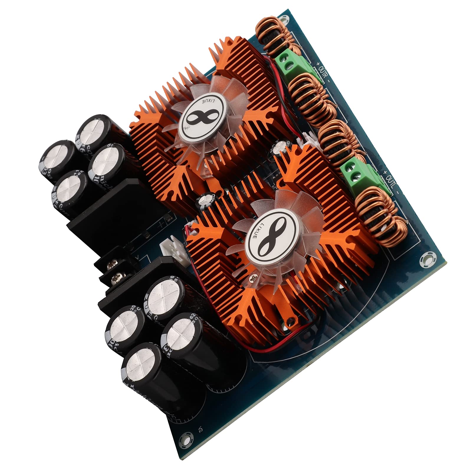 Garosa Płytka Wzmacniacza Mocy PCB Moduł Wzmacniacza Cyfrowego XH M254 2 Kanały 2 X 420 W AC24V Płyta Audio do Domowego Sprzętu Audio Naprawa i Aktualizacja Głośników