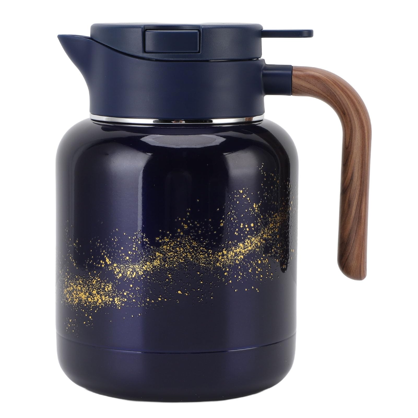 Izolowany dzbanek na herbatę 1300 ml Premium Ti Termiczny dzbanek do kawy ze stali nierdzewnej 304 Dozownik gorących napojów z cyfrowym wyświetlaczem do użytku domowego w biurze