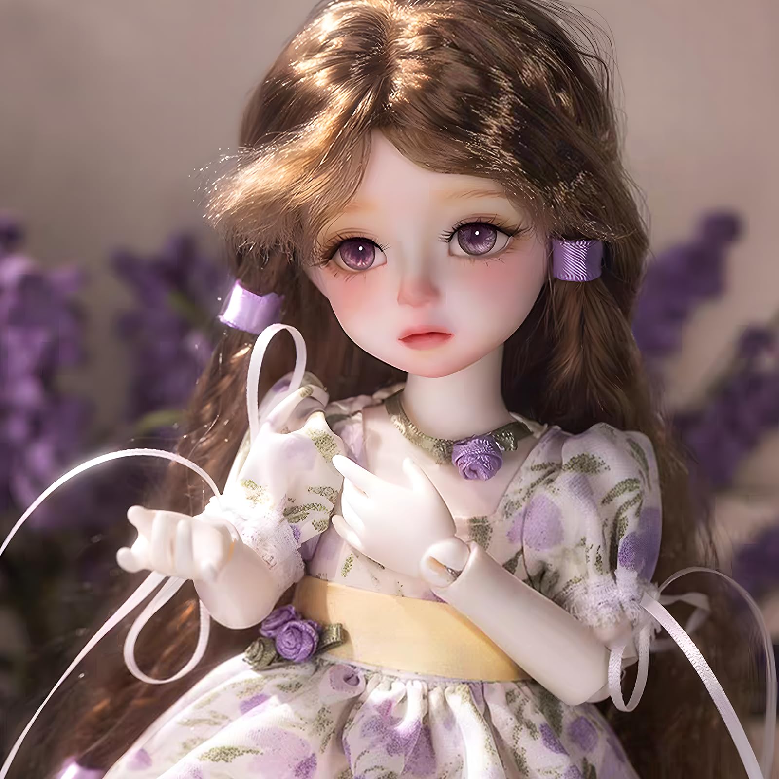 1/6 BJD Doll, 31cm / 12.2in, de Resina, con Maquillaje Pintado a Mano