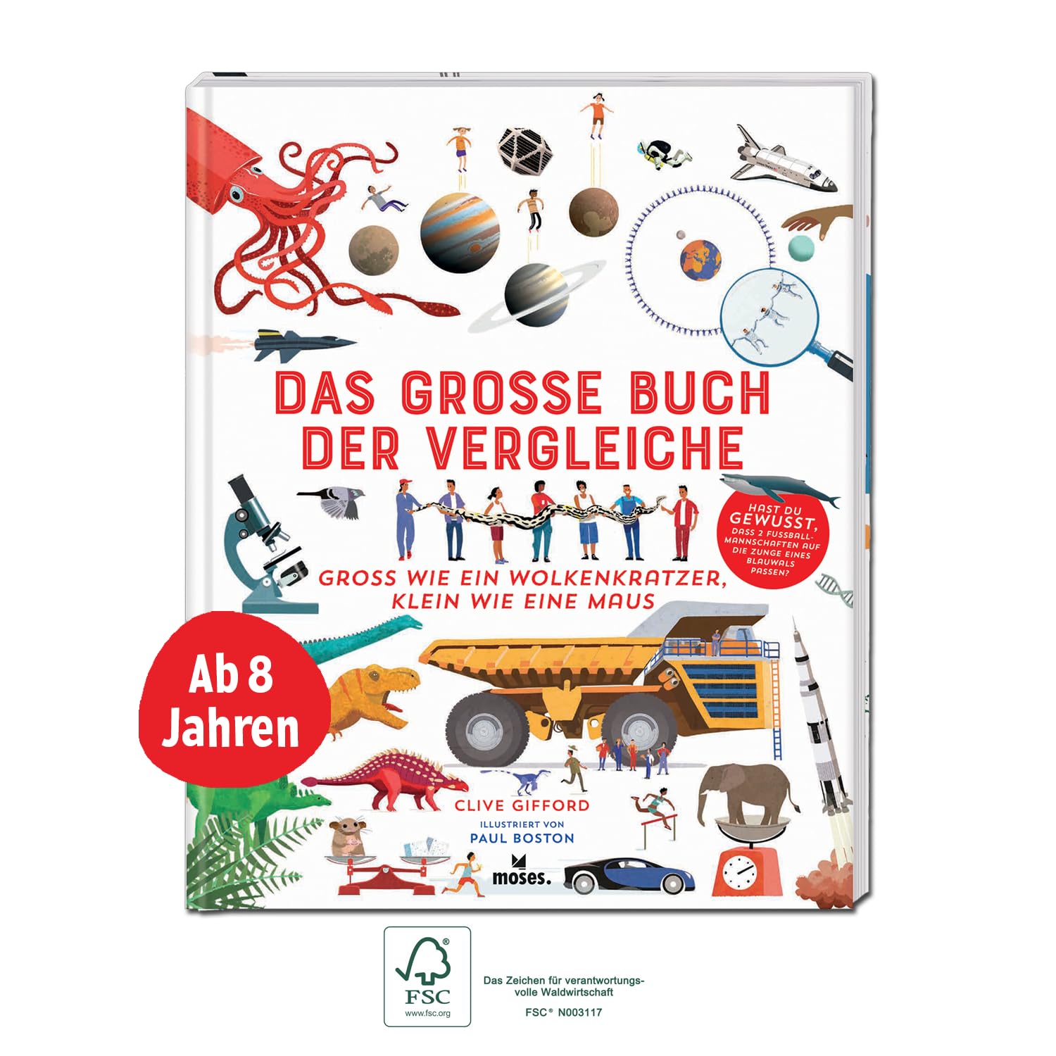 Das große Buch der Vergleiche: Groß wie ein Wolkenkratzer, klein wie eine Maus