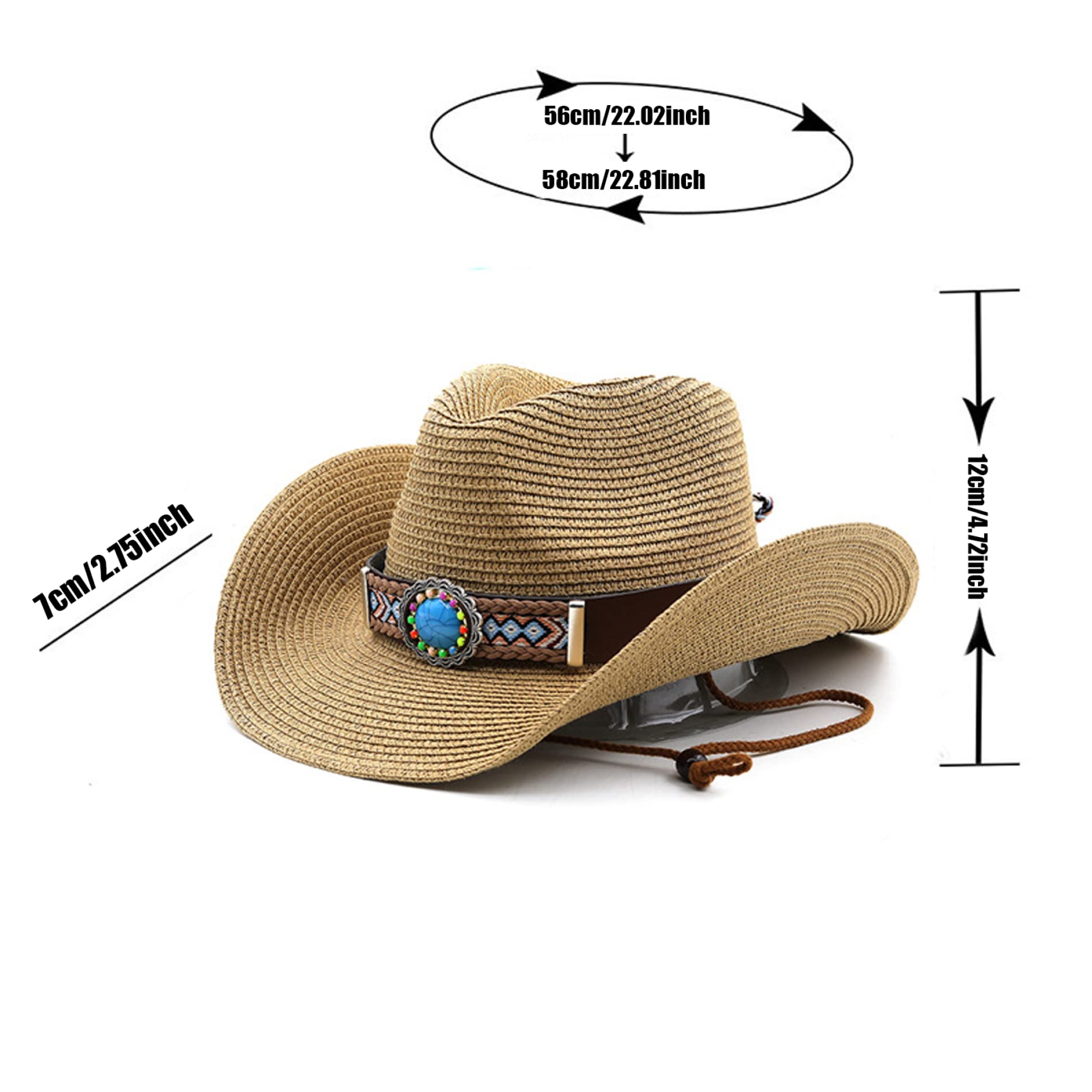 strega Connessione Rete di comunicazione cappello cowboy bambino fai da te Blu P