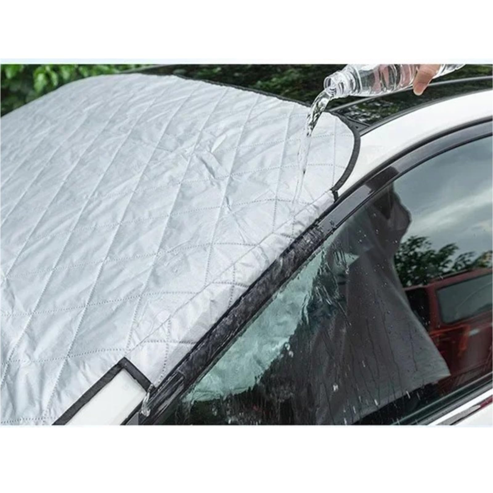 per Passat B5 B6 B7 Copertura per Parabrezza per Auto per Ghiaccio E Neve Copertura Parabrezza Auto Ghiaccio(158 * 126)