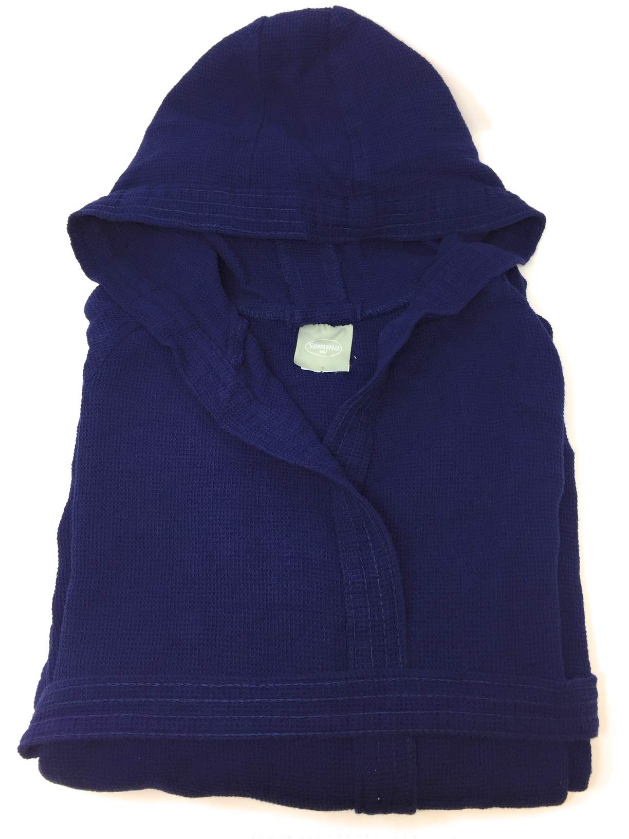 Accappatoio Nido D'Ape Ultraleggero Sport SOMMA BLU Profondo XL