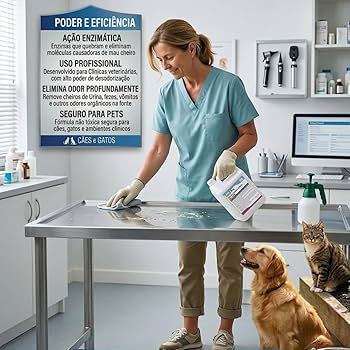 EnzyX Pro Removedor Enzimático de Odores para Cães e Gatos, 5L