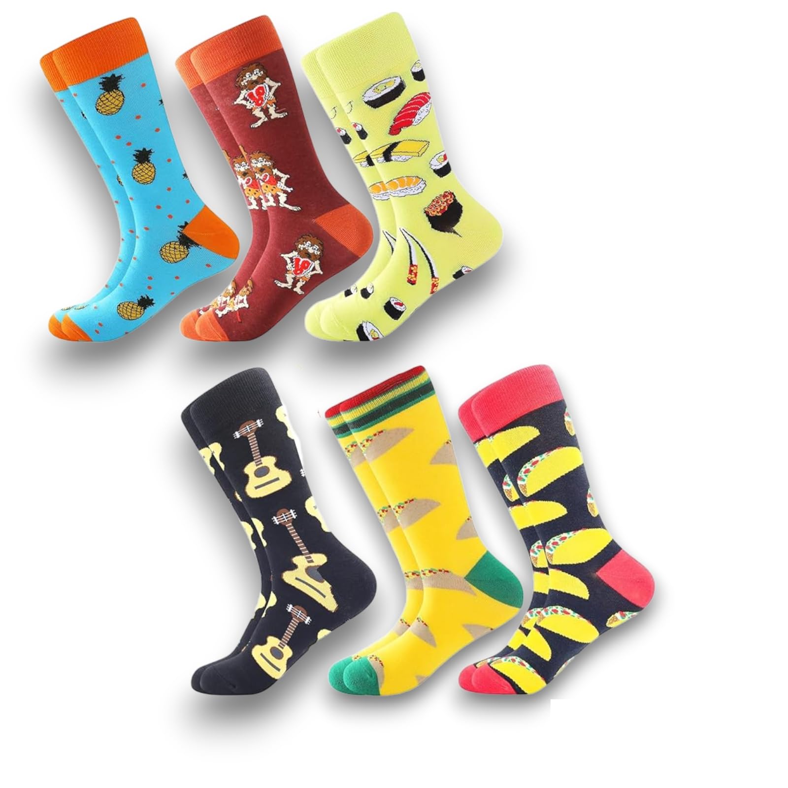 Babysocken aus warmer Baumwolle – Sortiment nach den neuesten Ankünften – Packung mit 6 Stück (IT, Alter, 2 Jahre, 4 Jahre, Regular, Länge), LÄNGE, 2-4 Jahre