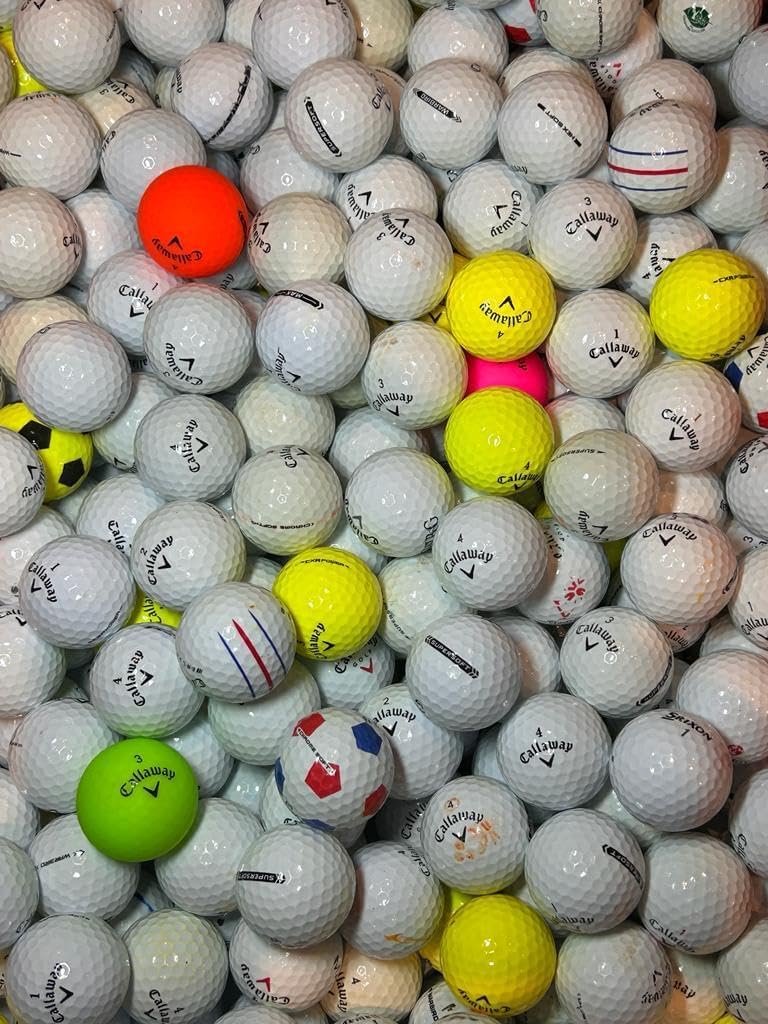 Iron Lake Ball Golf Balls Supersoft CXR Chromesoft Truvis Triple Track Matte White Optic (72 Balls)