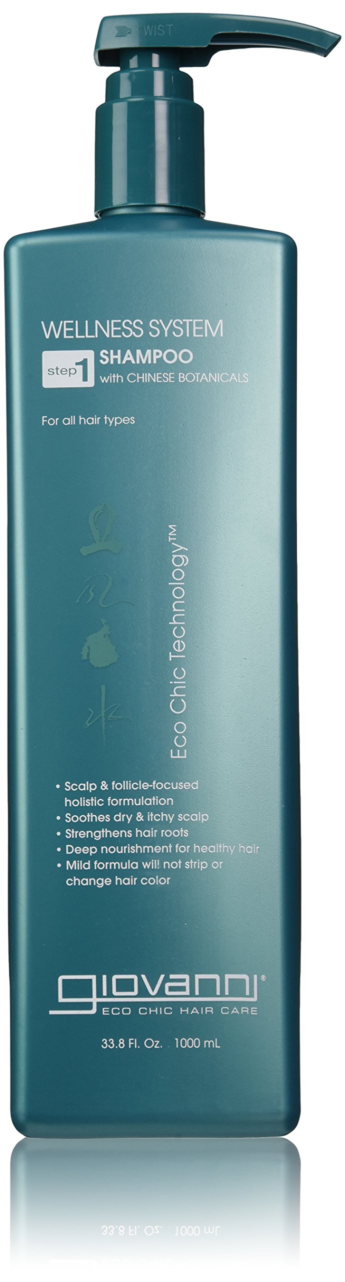 GiovanniWellness System Shampoo, 33.8 Fluid Ounce