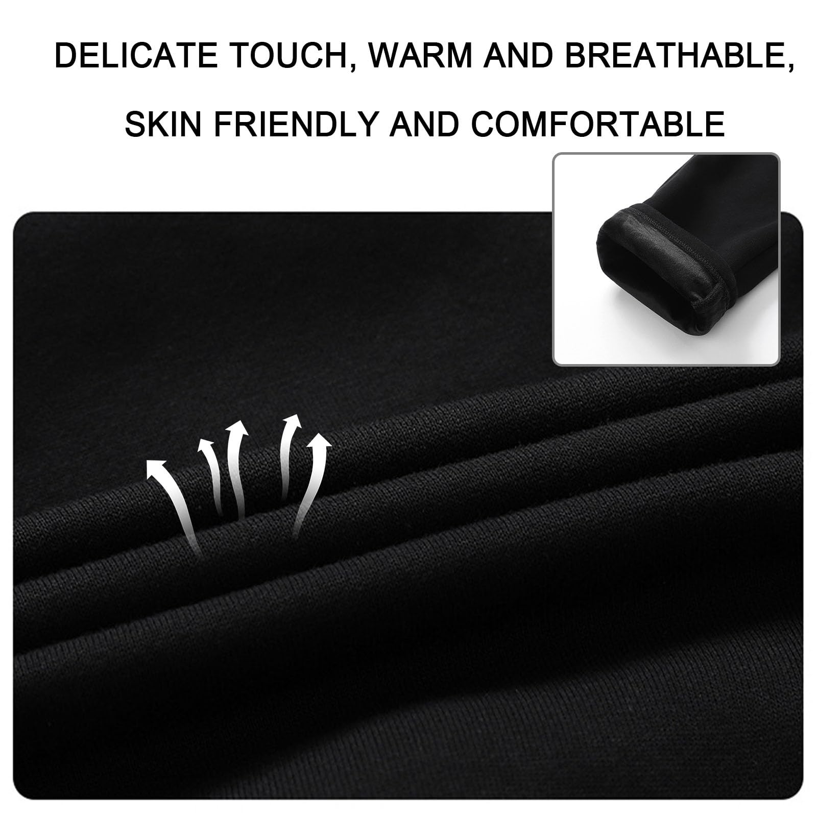 Generico Set Termico Uomo, Set Intimo Termico Riscaldato Intelligente USB Uomo con 28 Zone Riscaldamento, Pantaloni Termici Leggeri Biancheria Intima