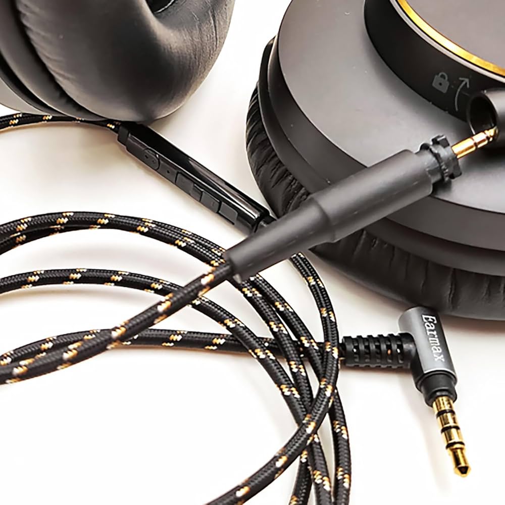SHURE SRH840A カールコード付き Amazon.com: Shure SRH-Cable-Coiled 3.5MM Replacement Coiled