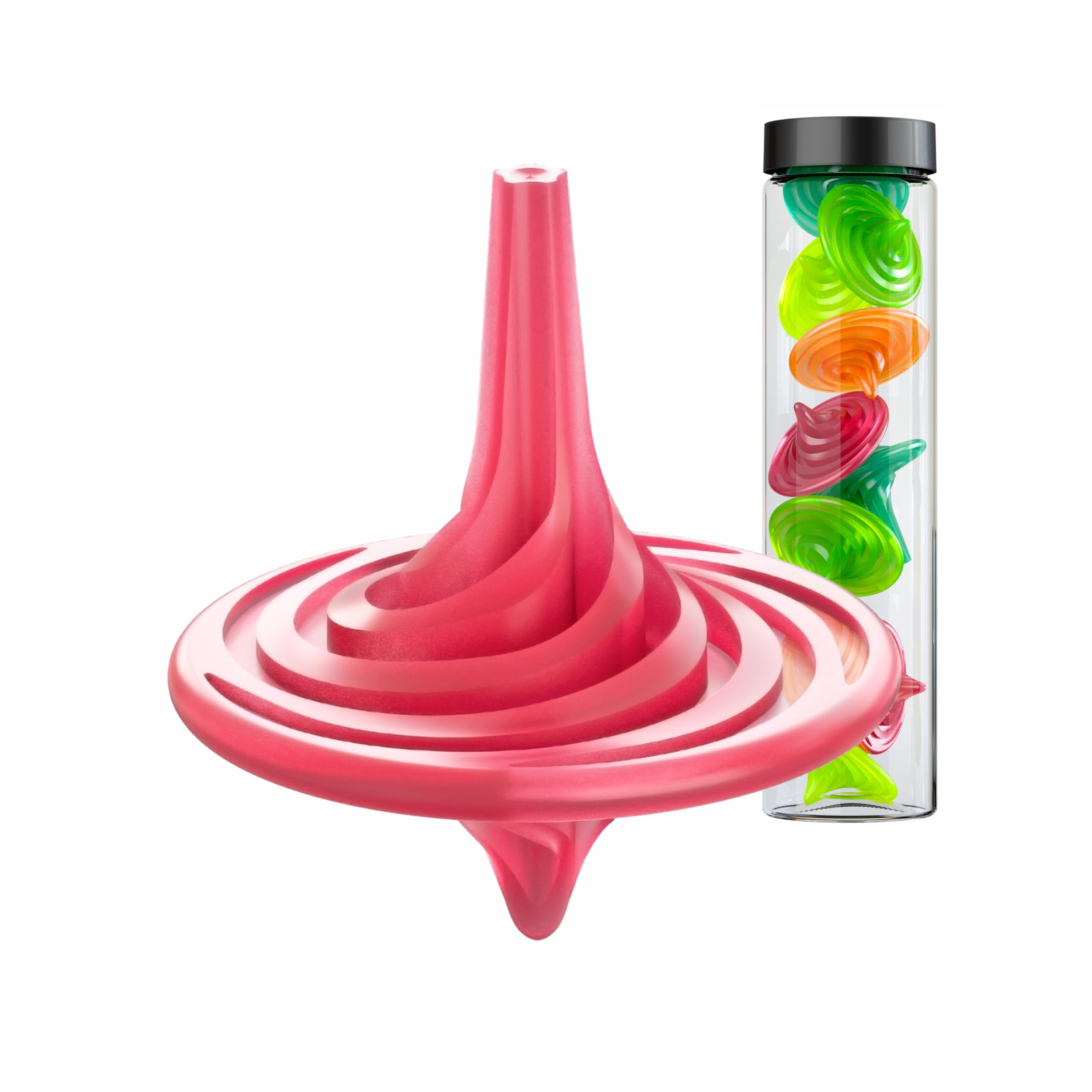 EasyRead Spinning Top Toy Lattu Bhawra Lattoo Chakri. Good Gift for Fun Games, Recreational and Therapeutic use for Children, Adults and Seniors (Pack of 10 Tops) – Made in India (Multi Coloured) (B0CGNCPN27) Amazon Price History, Amazon Price Tracker